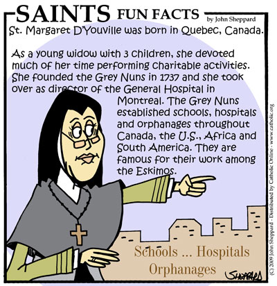 St. Marguerite d'Youville Fun Fact Image
