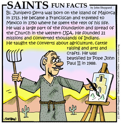 St. Junipero Serra Fun Fact Image