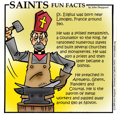 St. Eligius Fun Fact Image