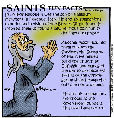 St. Alexis Falconieri Fun Fact Image
